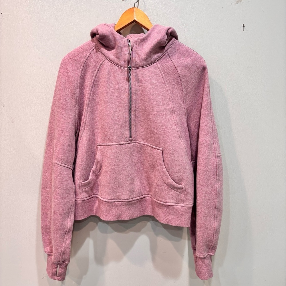 Lululemon Scuba Oversized Half Zip Hoodie Sweatshirt Women’s Size M/L